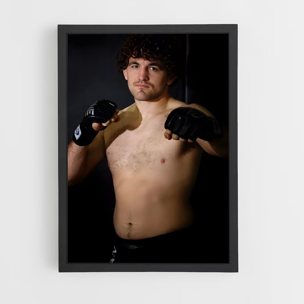Poster Ben askren – affiche Lutte (vue 2)